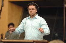 Aaron conducting